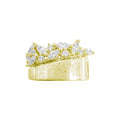 Marquise-Ring mit Steindetail