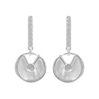 Holly Sedef Taşlı Küpe