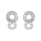 Yuvarlak Sallantılı Sedef Küpe