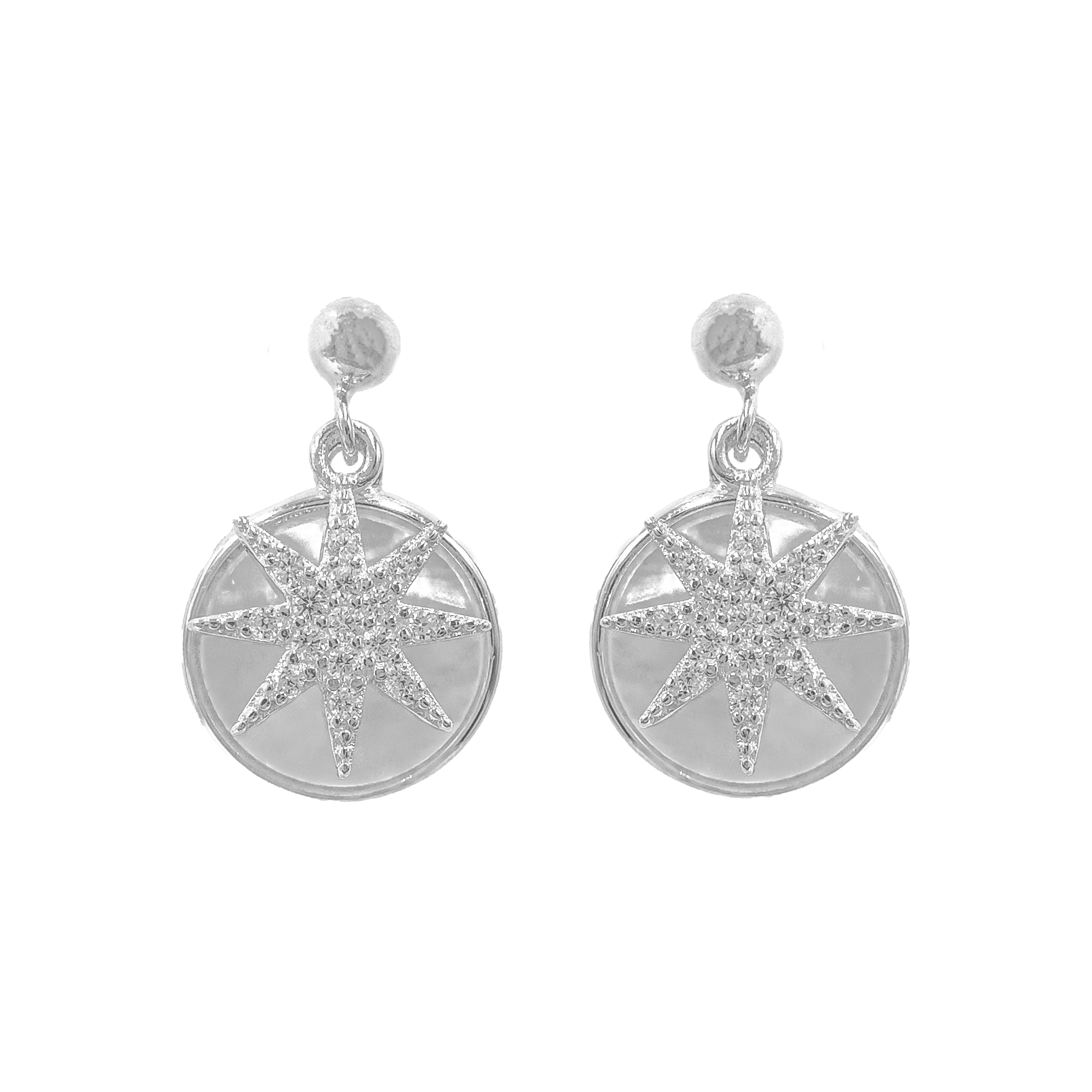 Yıldız Model Sedef Küpe