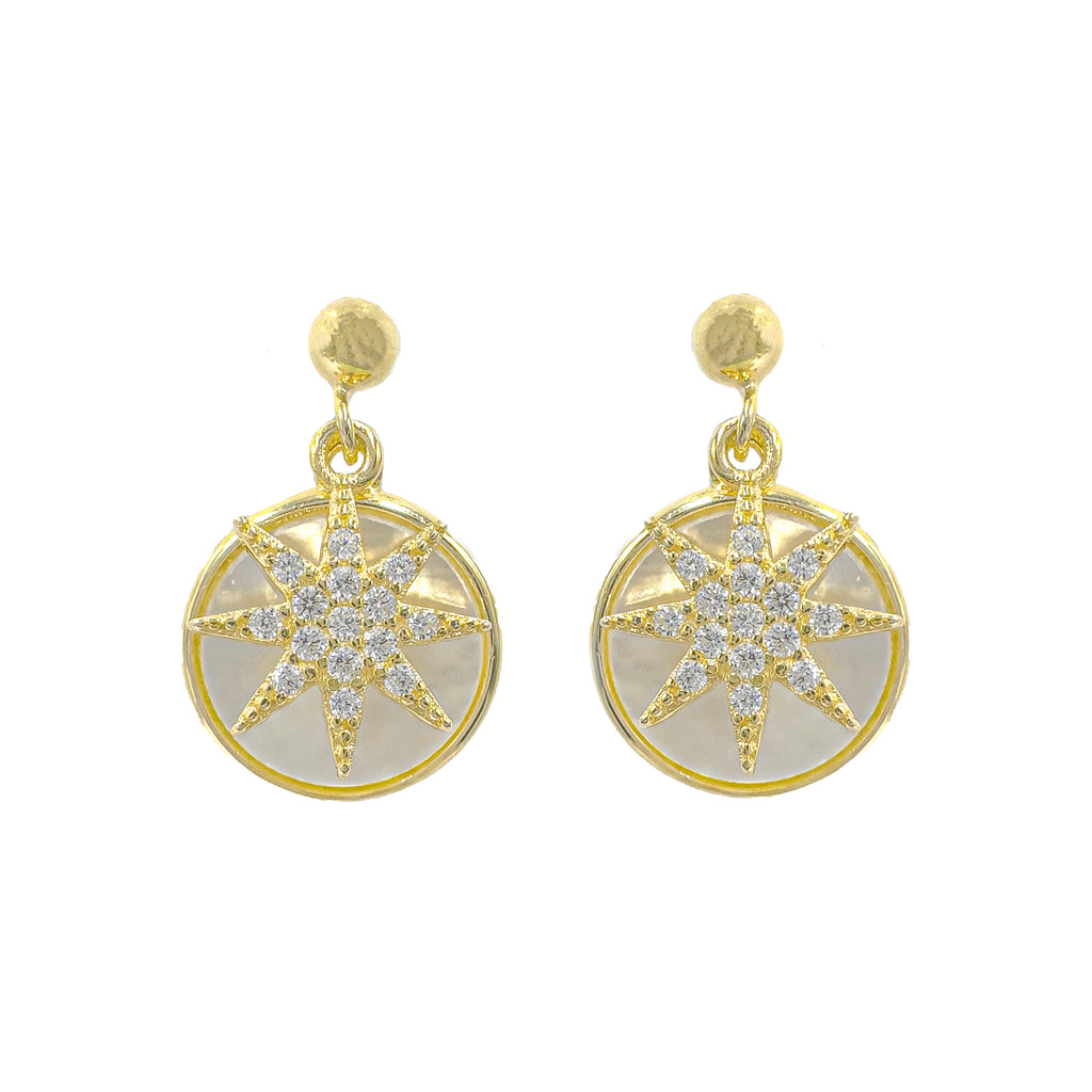 Yıldız Model Sedef Küpe