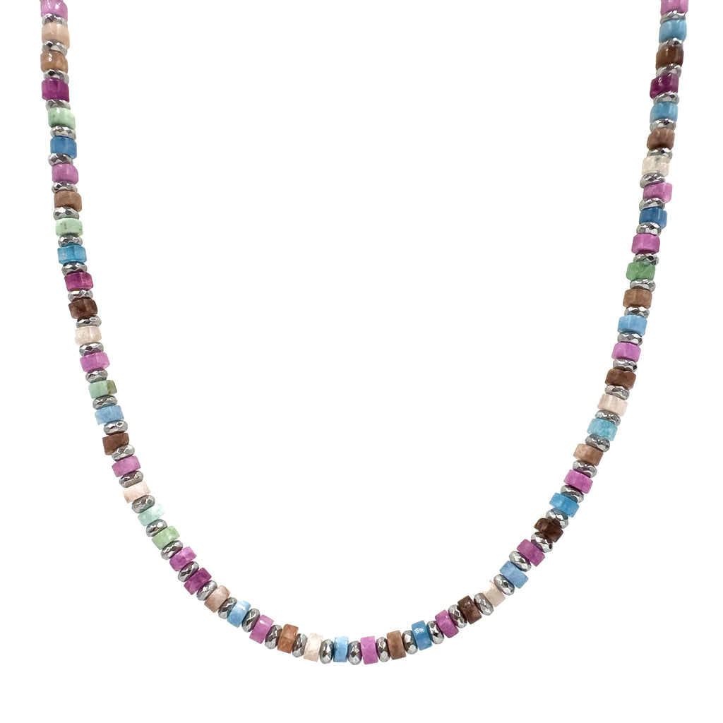 Varasit Taşlı Doğal Taş Kolye