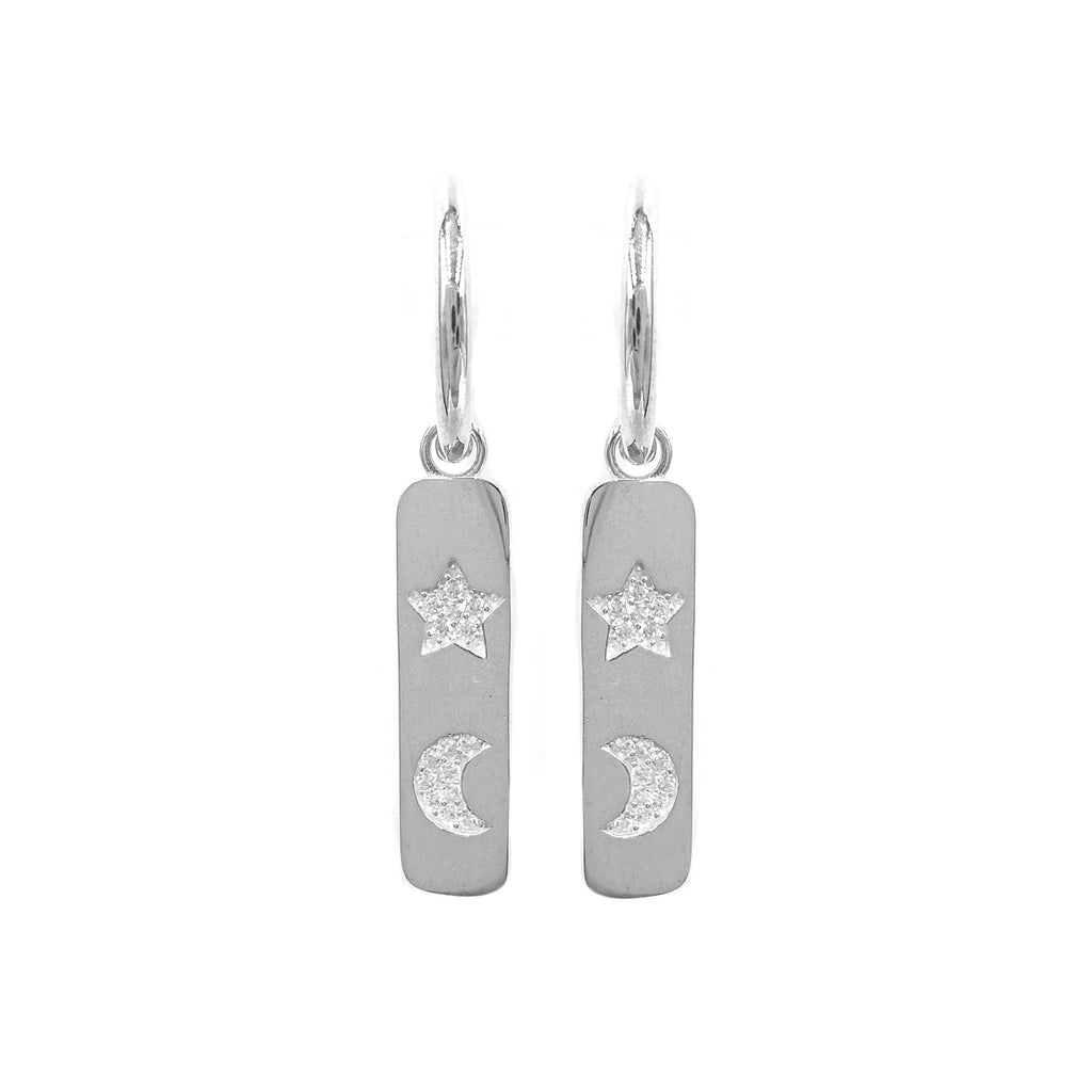 Star Moon Earring
