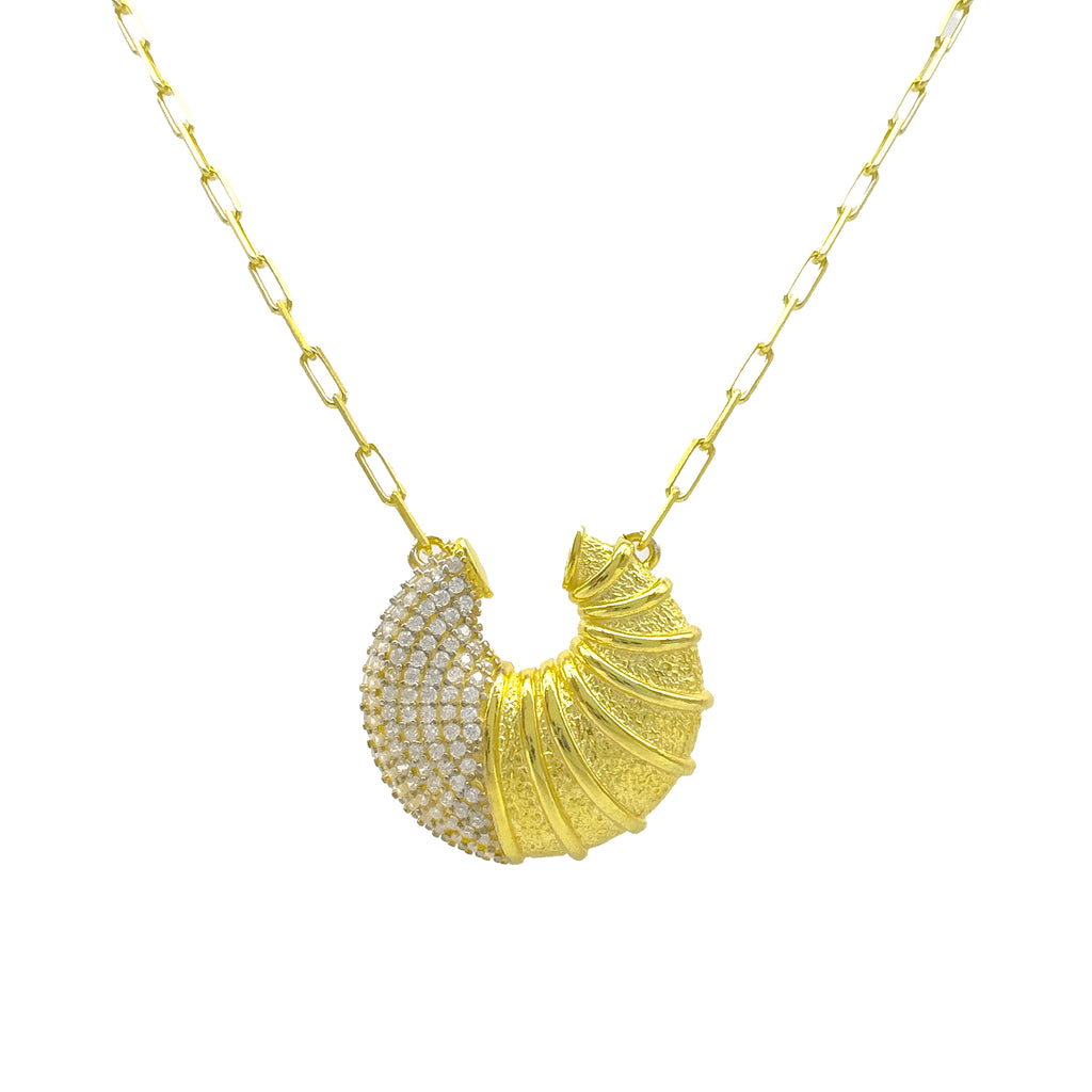 Croissant Necklace