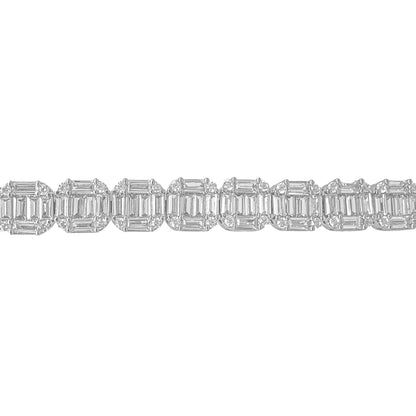 Baguette Waterway Design Bracelet