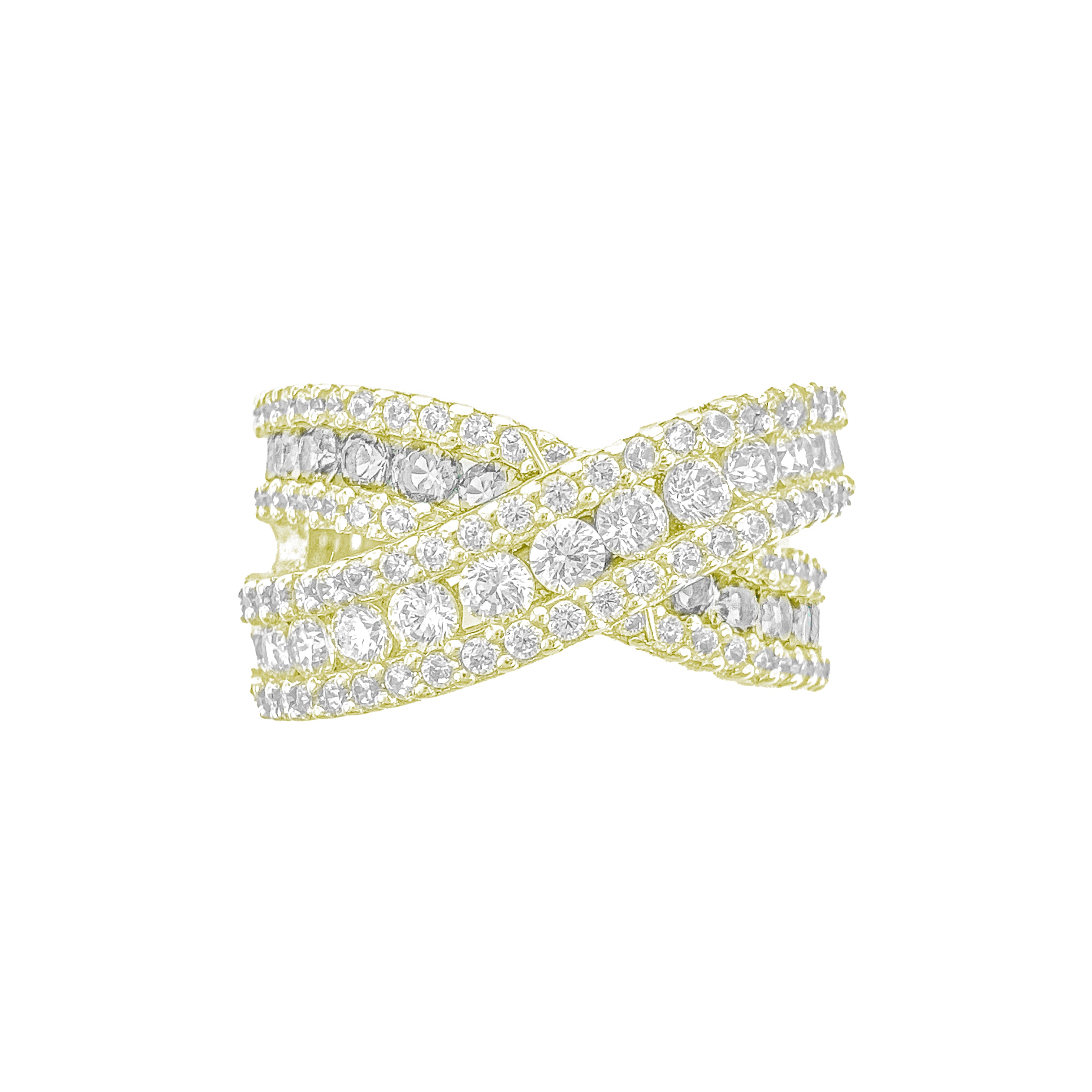 Doppelter runder Kreuzring