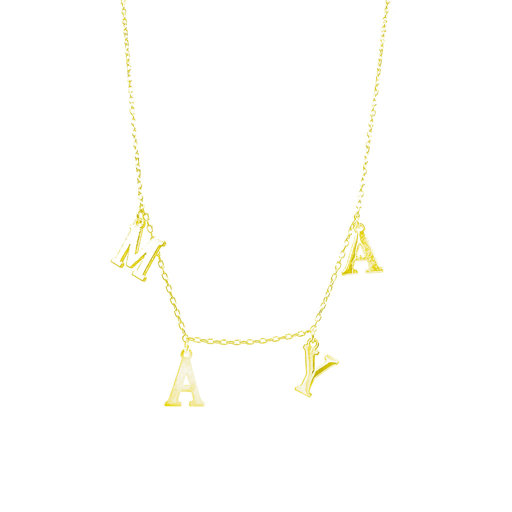 Personalisierte Namenskette