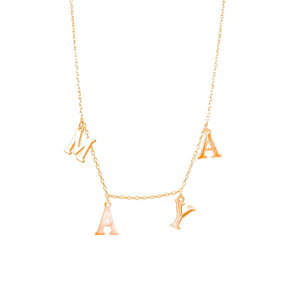 Personalisierte Namenskette