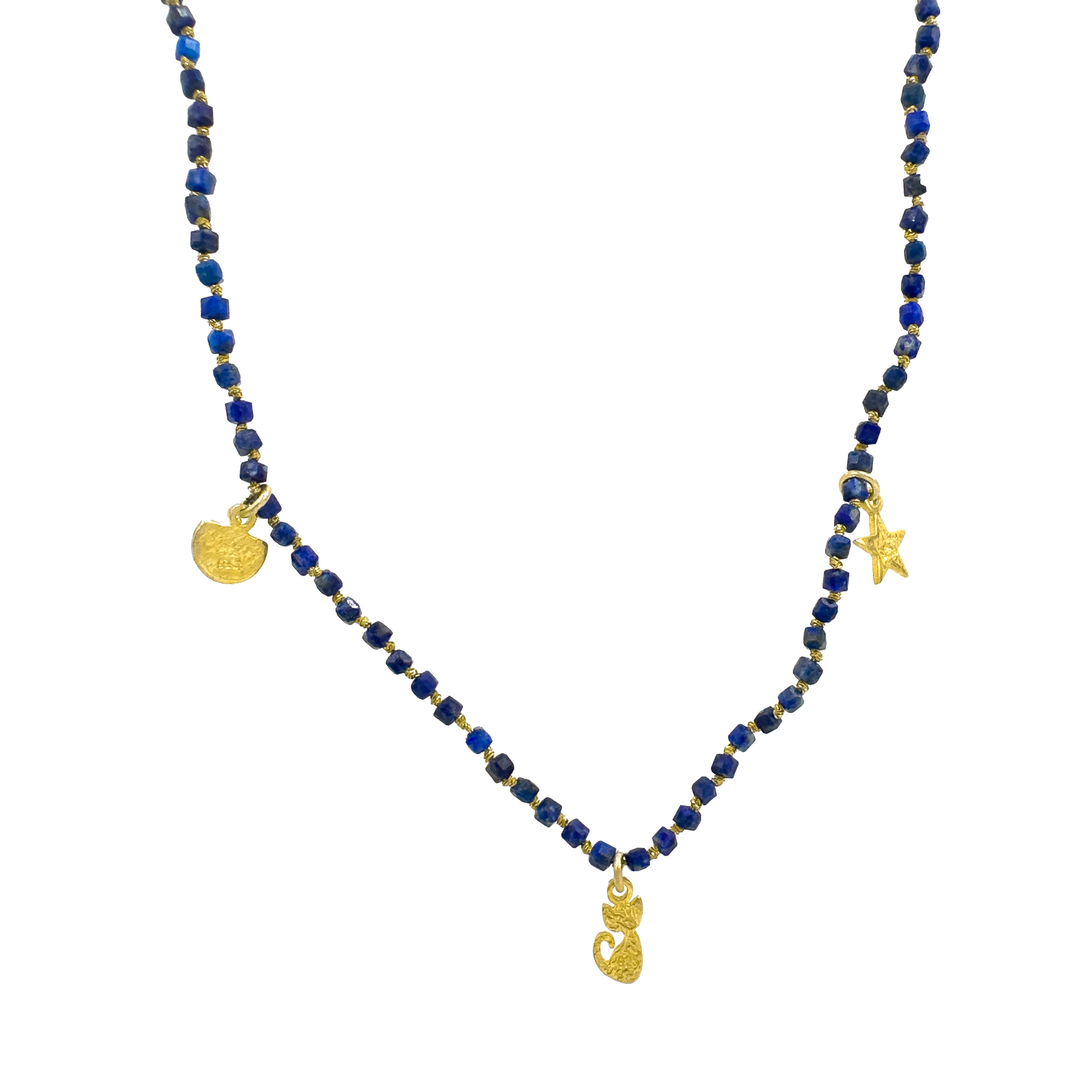 Figürlü Doğal Taş Kolye