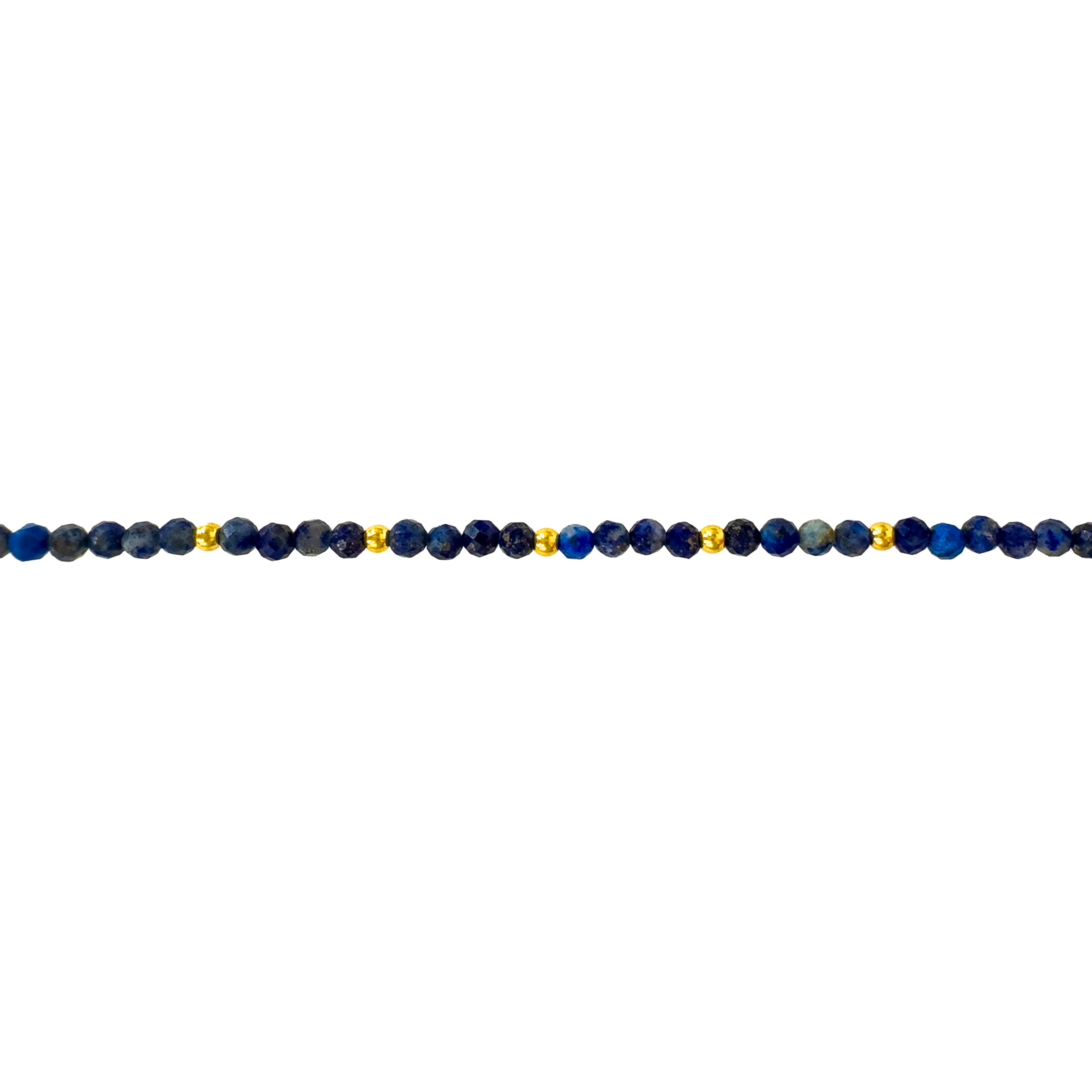 Lacivert Taşlı Doğal Taş Bileklik