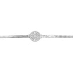 Baguette-Stein-Weidenarmband