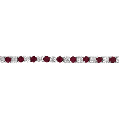 Üç Mm Bordo Taşlı Suyolu Bileklik
