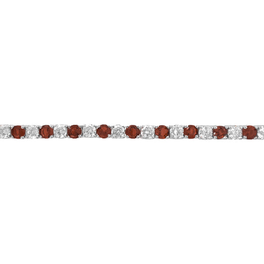 Üç Mm Garnet Taşlı Suyolu Bileklik