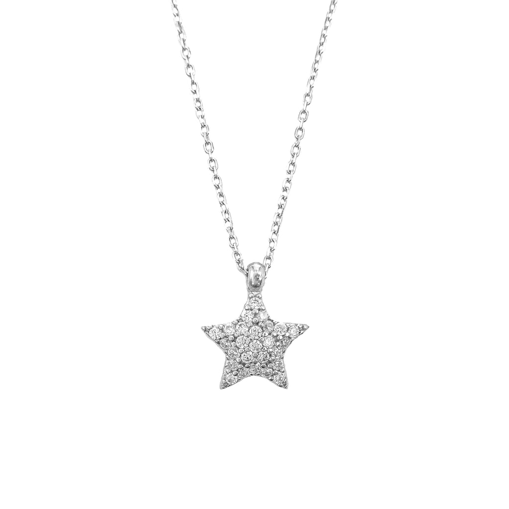 Taşlı Yıldız Kolye