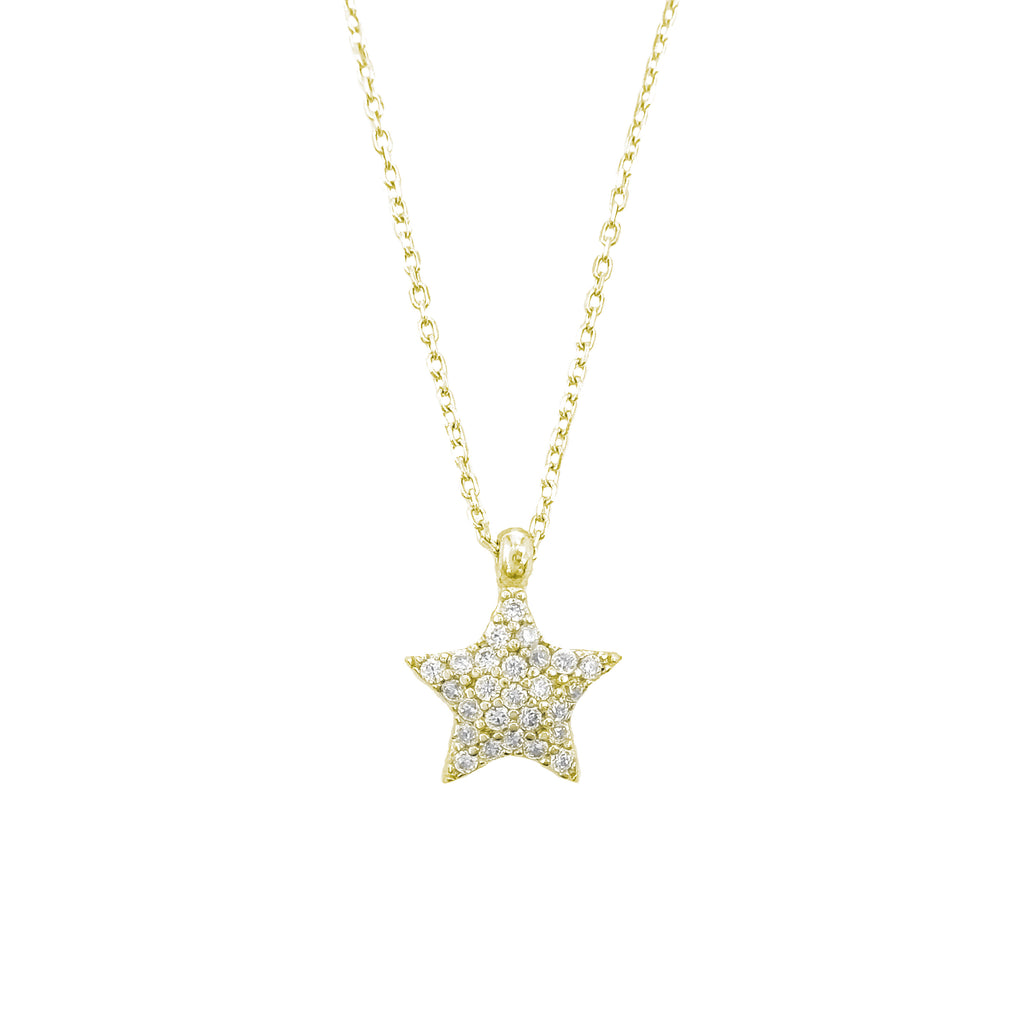 Taşlı Yıldız Kolye
