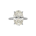 Oval G-Color Yüzük