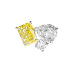 Ice Cut Zweifach-Design-Ring