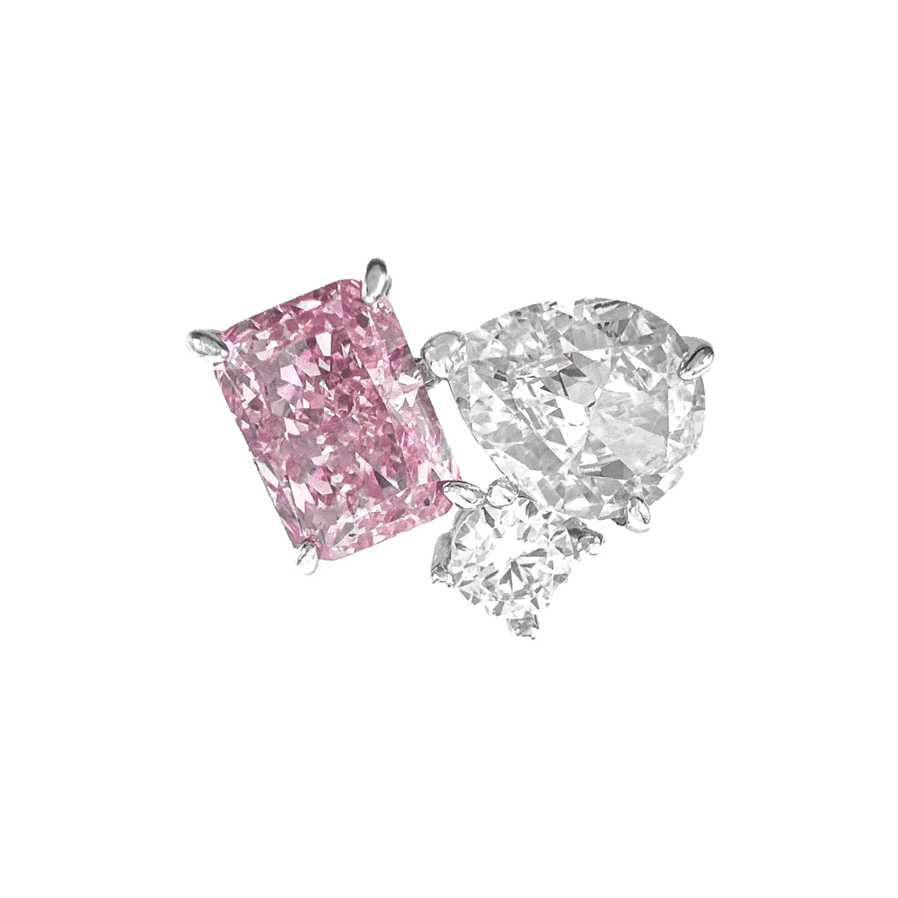 Ice Cut Zweifach-Design-Ring