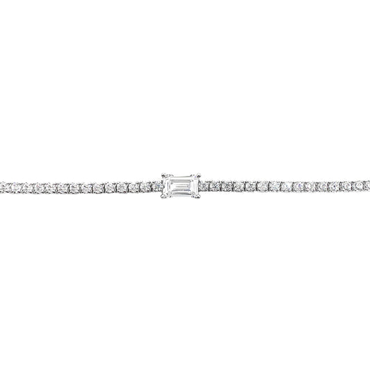 Single Baguette Waterway Bracelet