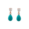 Blue Drop Earrings