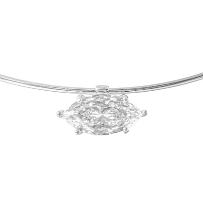 Tasarım Markiz Kesim Choker Kolye