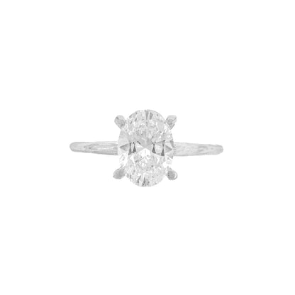 0.75 Karat Oval Yüzük