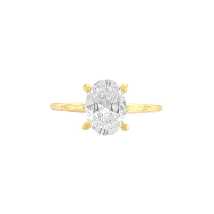 0.75 Karat Oval Yüzük