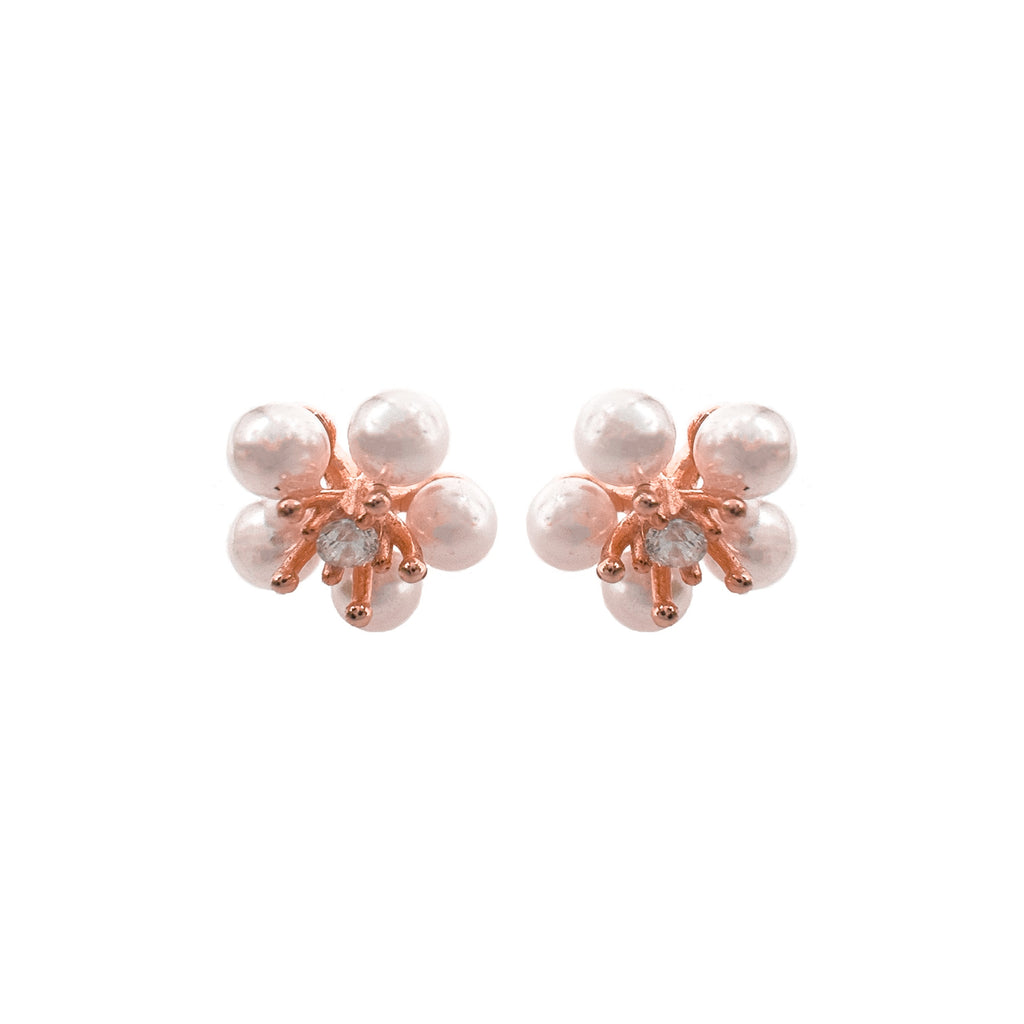Flower Pearl Earring