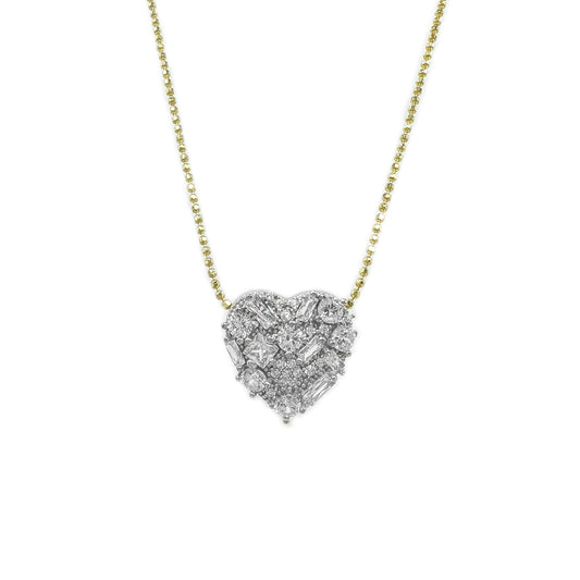 Stone Heart Necklace