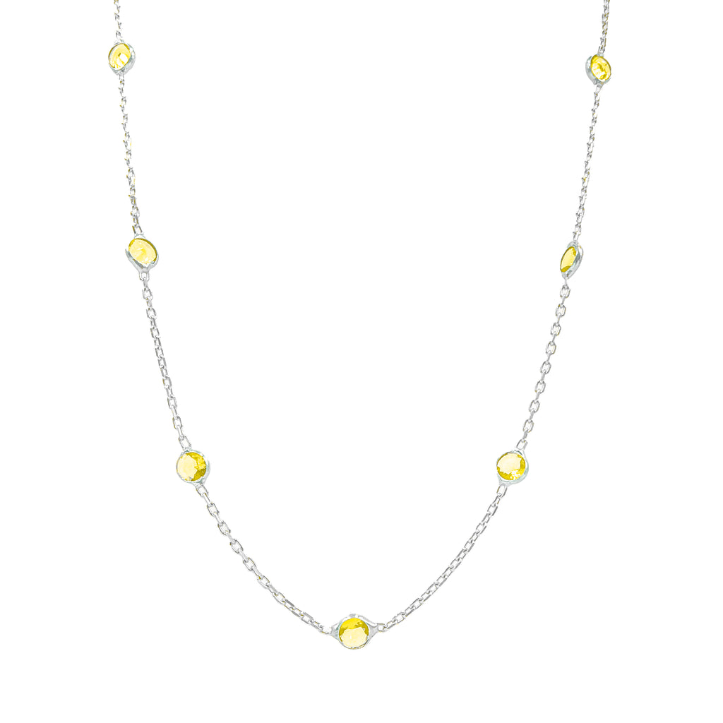 Sarı Taşlı Designer Zincir