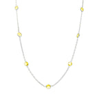 Sarı Taşlı Designer Zincir