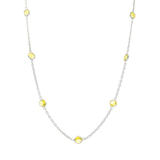 Sarı Taşlı Designer Zincir