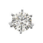 Altı Karat G-Color Altı Tırnak Tektaş Yüzük