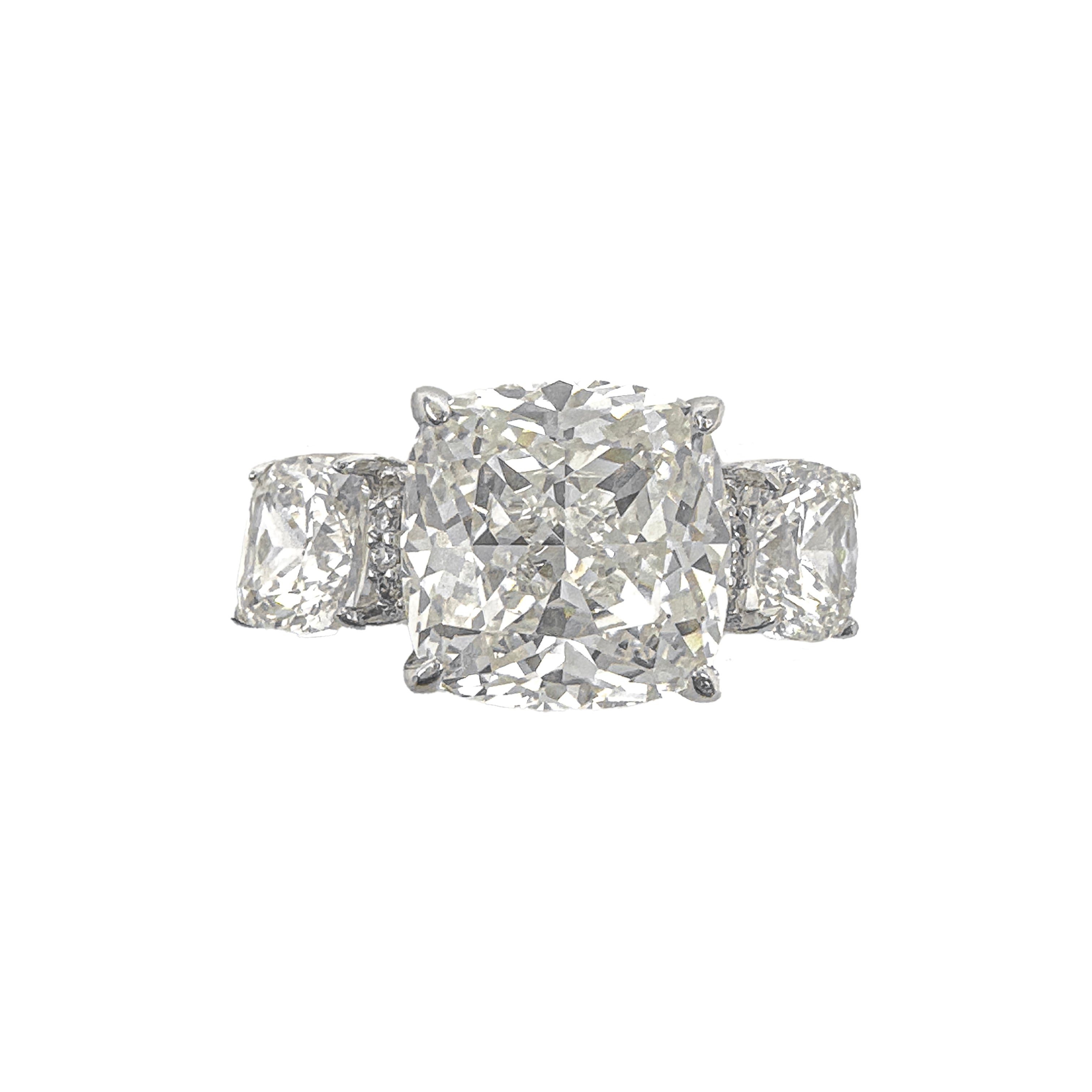 G-Color Kare Model Taşlı Tasarım Yüzük