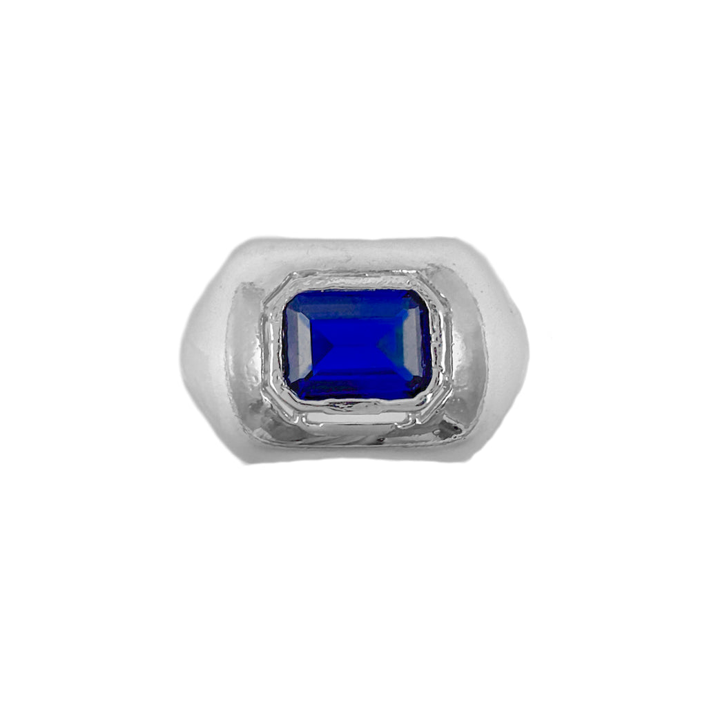 Glorya Navy Stone Ring