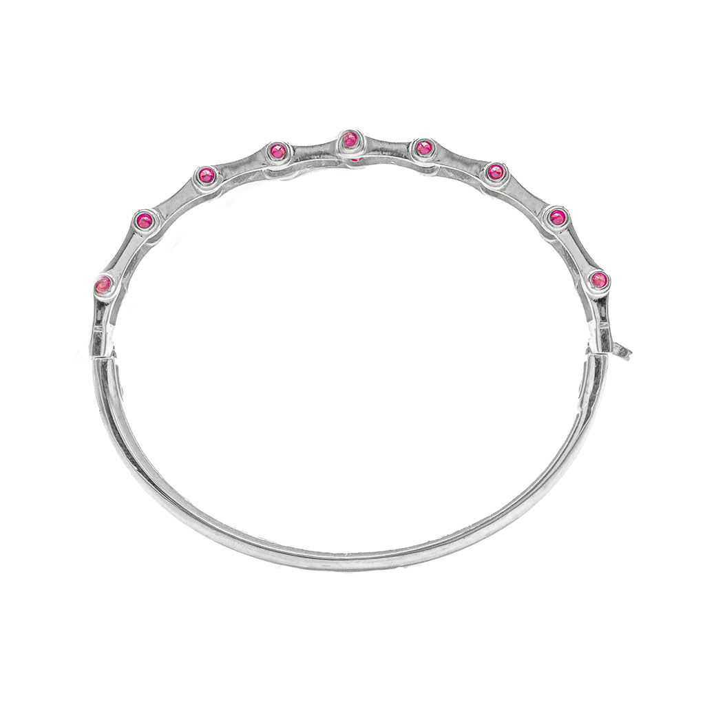 Kenarları Renkli Taşlı Tasarım Kelepçe