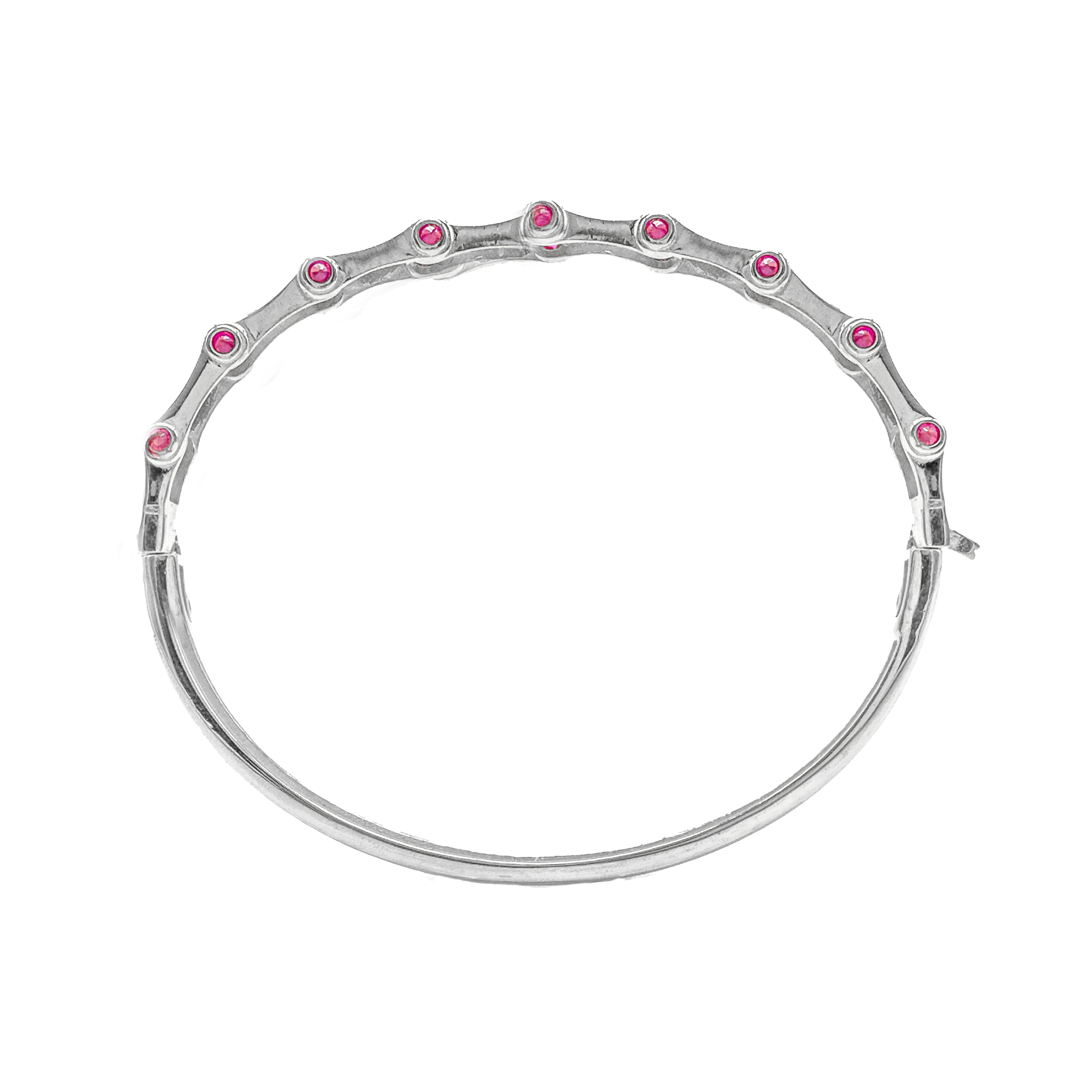 Kenarları Renkli Taşlı Tasarım Kelepçe