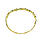 Kenarları Renkli Taşlı Tasarım Kelepçe