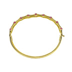 Kenarları Renkli Taşlı Tasarım Kelepçe