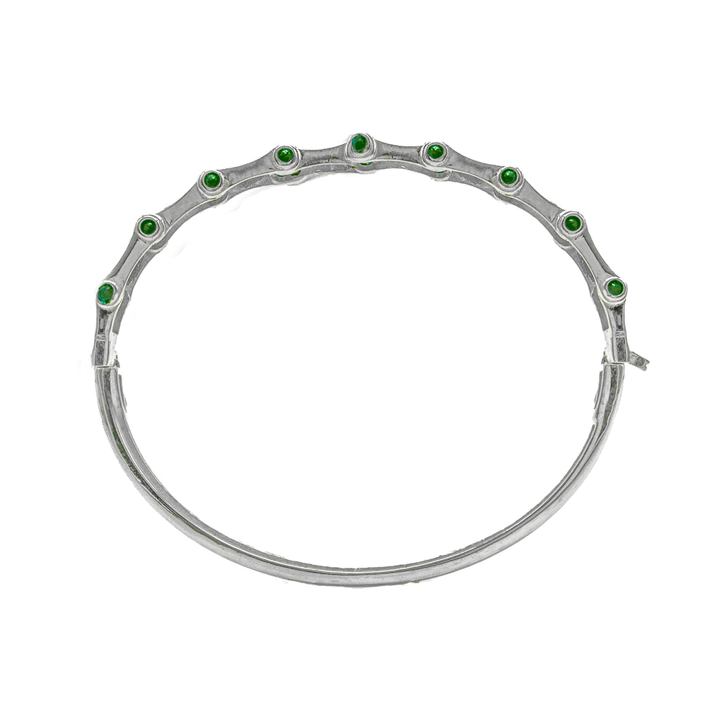 Kenarları Renkli Taşlı Tasarım Kelepçe