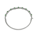 Kenarları Renkli Taşlı Tasarım Kelepçe