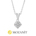 Mozanit Tektaş Kolye