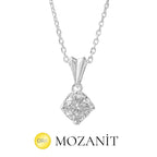 Mozanit Tektaş Kolye