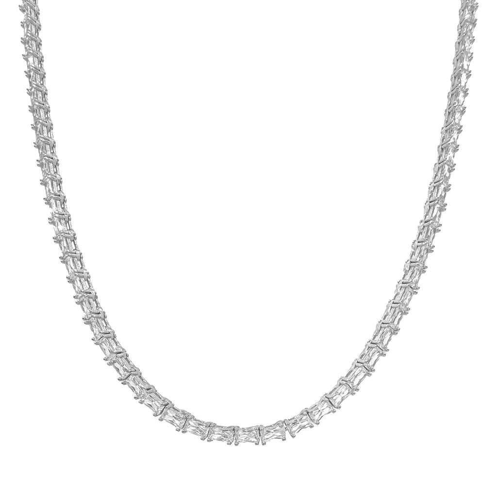 Baget Taşlı Tasarım Suyolu Kolye