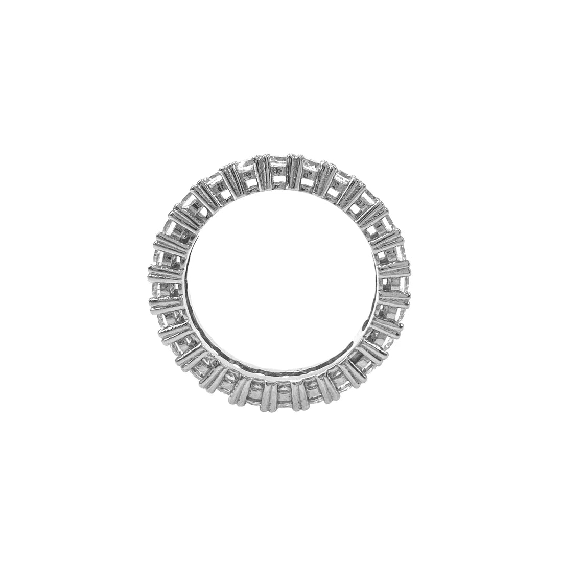 14K Full Eternity Ring with Small Stones