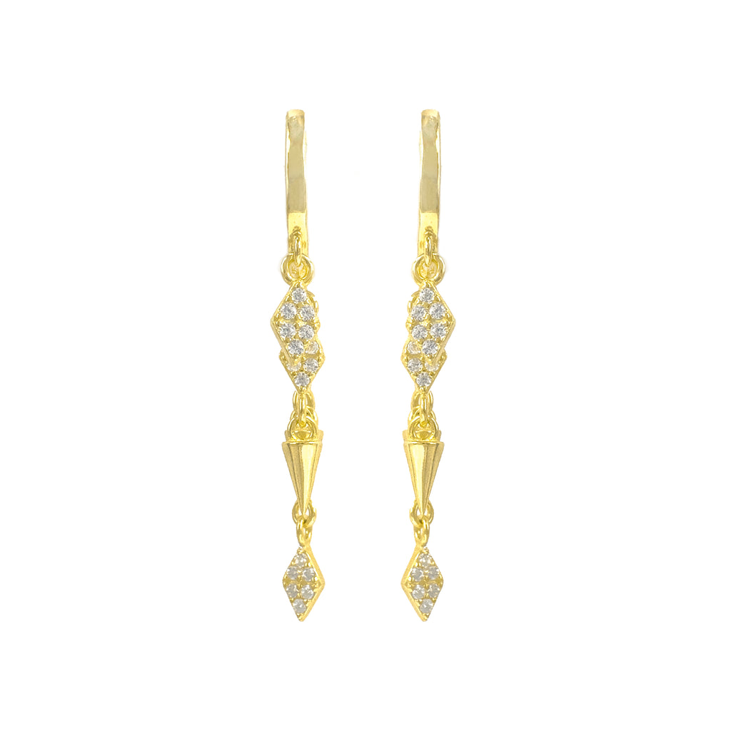 Vanessa Trio Sallantılı Küpe