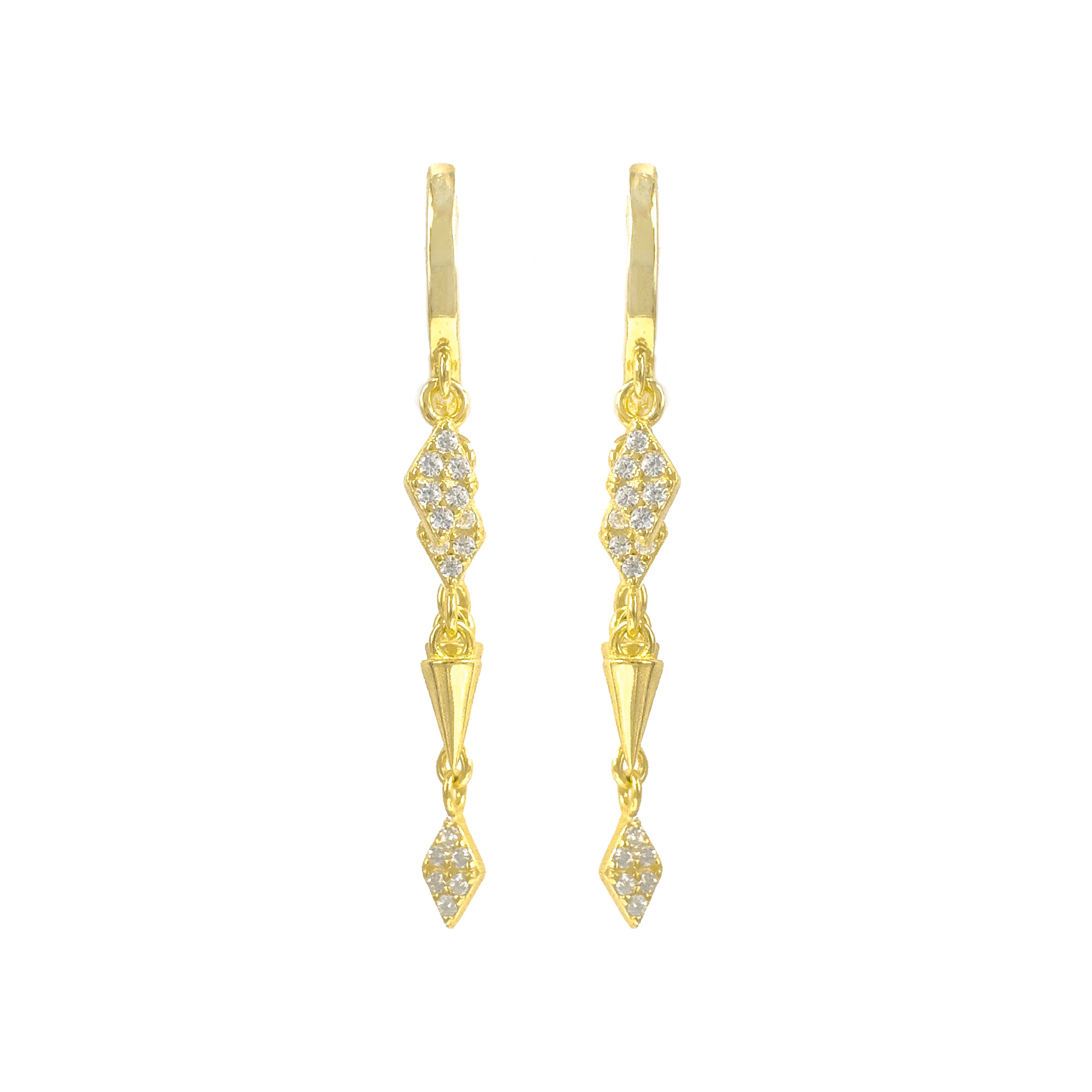 Vanessa Trio Sallantılı Küpe