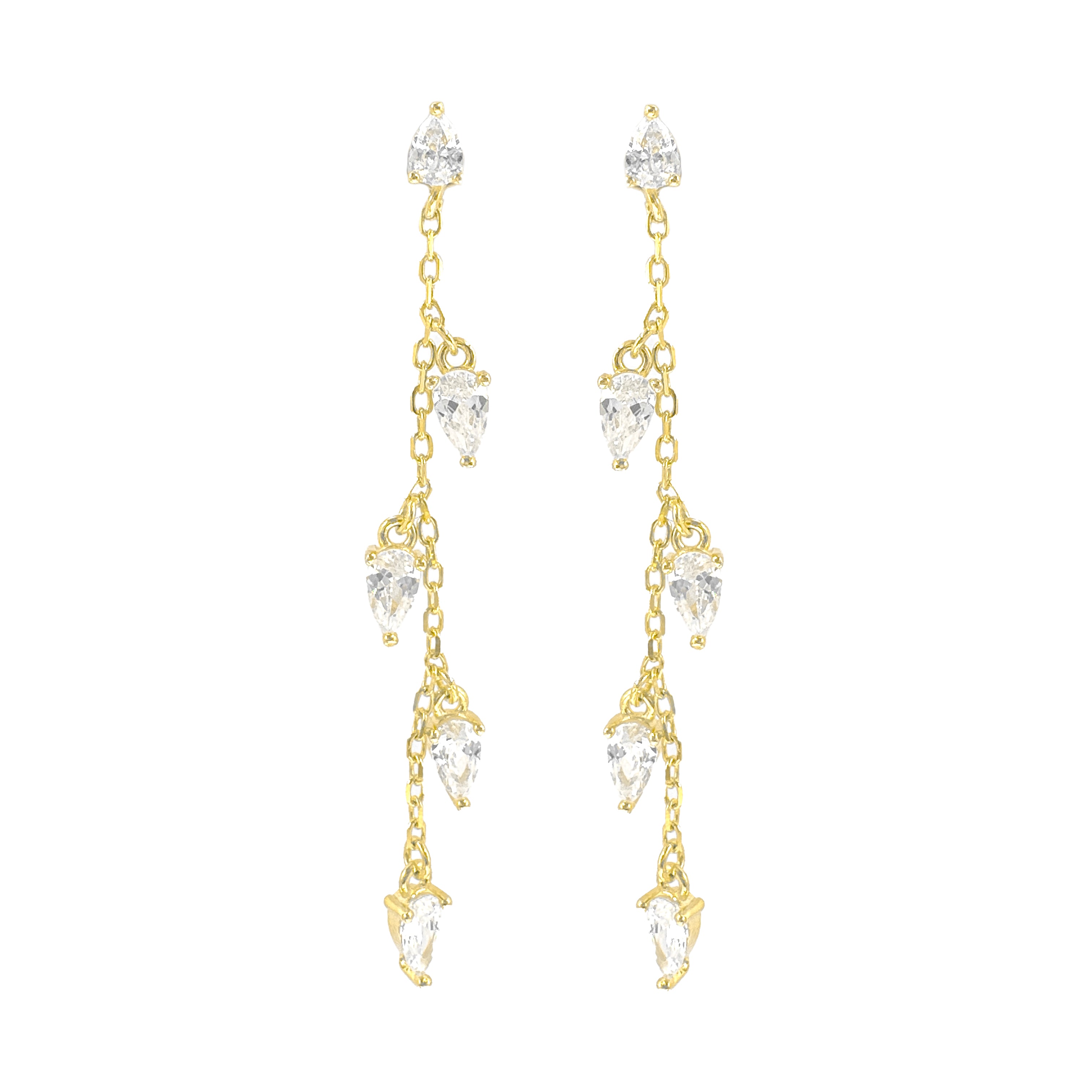 Vanessa Drop Sallantılı Küpe