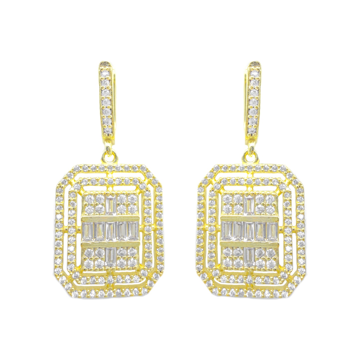 Sallantılı Büyük Baget Küpe