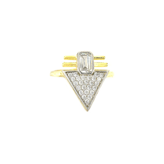 Vintage Triangle Ring